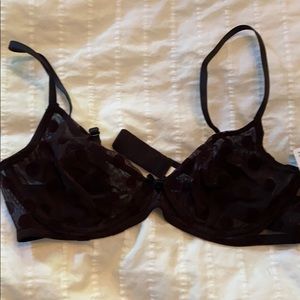 J Crew polka dot bra